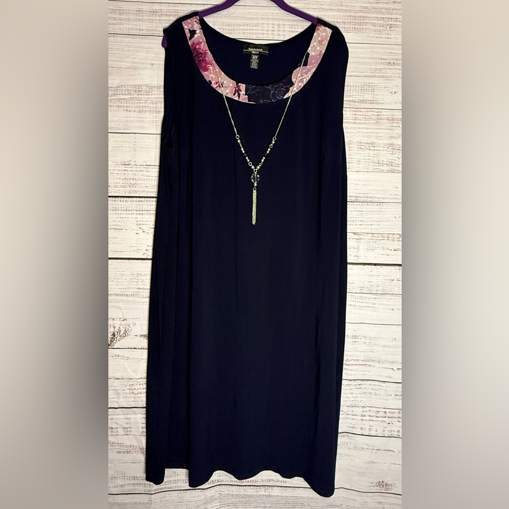 R&M Richards Navy Blue Dress (0371)